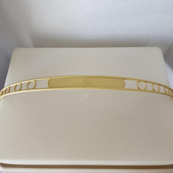 Vintage Tupperware 9" x 13" Cake Carrier w/ Base Lid Carry Handle 622-2 - Picture 2 of 6